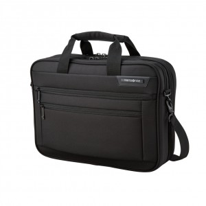 Black Samsonite Classic Business 2.0 15.6" TSA 2Compartment Brief Bags & Backpacks Business Bags | YCQ507248