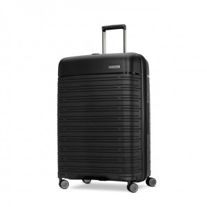 Black Samsonite Elevation&trade Plus Large Spinner Luggage Checked Luggage | WNF873154