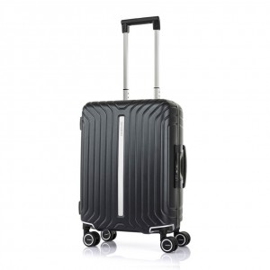 Black Samsonite Lite-Frame Spinner Luggage Carry On Luggage | RZY754906