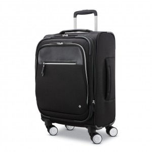 Black Samsonite Mobile Solution Everyday Spinner Luggage Carry On Luggage | CFN730516