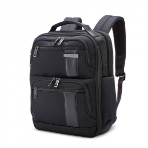 Black Samsonite NuRoad 14.1" Men's Bags & Backpacks Backpacks | XOR613529