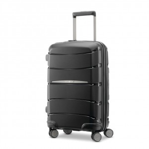 Black Samsonite Outline Pro 22 x 14 x 9 Spinner Hardside Luggage Carry On Luggage | RCI965713