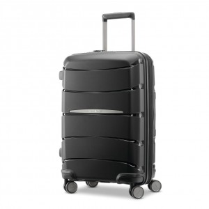 Black Samsonite Outline Pro Spinner Hardside Luggage Carry On Luggage | ZQV193054