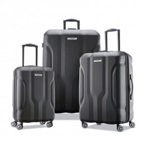 Black Samsonite Pivot 2 3 Piece Luggage Sets | WOE126039