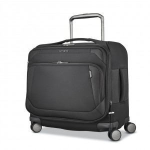 Black Samsonite Theorym Medium Glider Luggage Checked Luggage | ZYA724398