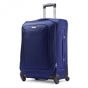 Blue Samsonite Bartlett 24" Spinner Luggage Checked Luggage | AHQ891037