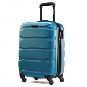 Blue Samsonite Omni PC 20" Spinner Luggage Carry On Luggage | RTN731820