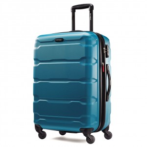 Blue Samsonite Omni PC 24" Spinner Luggage Checked Luggage | UON651893