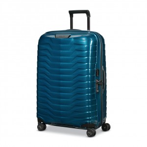 Blue Samsonite Proxis Medium Spinner Luggage Checked Luggage | GUO295386