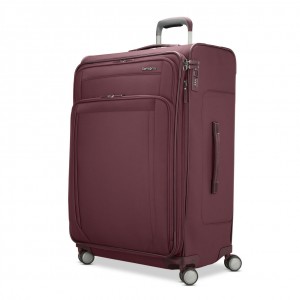 Burgundy Samsonite Lineate DLX Large Spinner Luggage Checked Luggage | BUJ134706