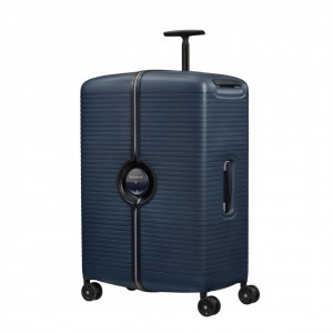 Dark Blue Samsonite Ibon Large Spinner Luggage Checked Luggage | UTW542639