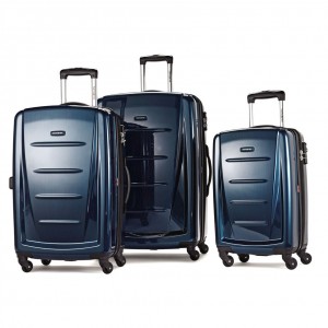 Deep Blue Samsonite Winfield 2 Fashion 3 Piece Spinner Luggage Sets | WRD462538