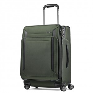 Green Samsonite Armage II Medium Expandable Spinner Medium Luggage Checked Luggage | VWY931520