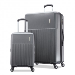 Grey Samsonite 2 Piece (CO/LG) Hardside Luggage Sets | ACM370851