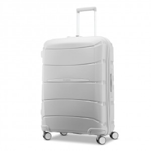 Grey Samsonite Outline Pro Medium Spinner Hardside Luggage Checked Luggage | NHV230617