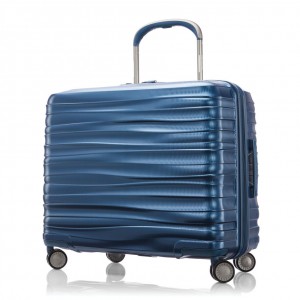 Metal Blue Samsonite Stryde 111 Medium Glider Hardside Luggage Checked Luggage | DZY506914