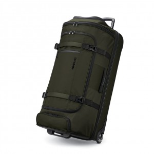 Olive Samsonite Detour 34" Luggage Wheeled Duffels | DWF296817