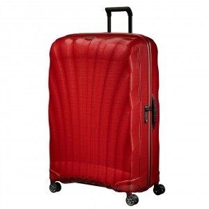 Red Samsonite C-Lite Extra Large Spinner Hardside Luggage Checked Luggage | GTM962731