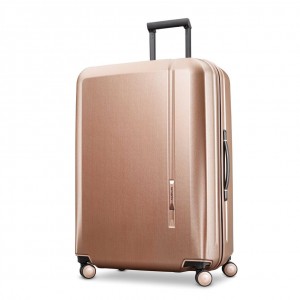 Rose Gold Samsonite Novaire Large Spinner Large Hardside Luggage Checked Luggage | LMU743962