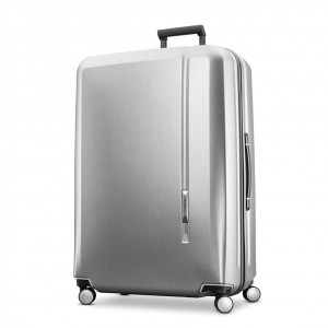 Silver Samsonite Novaire Extra Large Spinner Large Hardside Luggage Checked Luggage | LOK524739