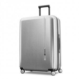 Silver Samsonite Novaire Large Spinner Large Hardside Luggage Checked Luggage | WOJ739512