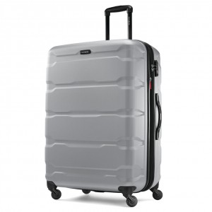 Silver Samsonite Omni PC 28" Spinner Luggage Checked Luggage | TRA935021