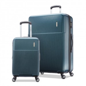 Turquoise Samsonite 2 Piece (CO/LG) Hardside Luggage Sets | ROH416250