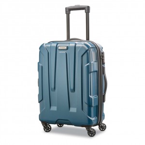 Turquoise Samsonite Centric 20" Spinner Luggage Carry On Luggage | MLP724163