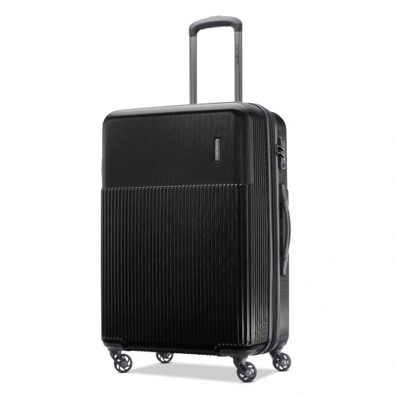 Black Samsonite 2 Piece (CO/MD) Hardside Luggage Sets | SCY495603