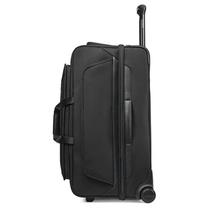 Black Samsonite Armage II Wheeled Split Luggage Wheeled Duffels | NSO938642