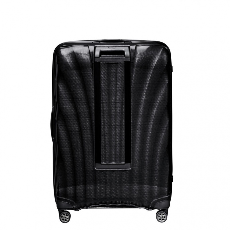 Black Samsonite C-Lite Extra Large Spinner Hardside Luggage Checked Luggage | QIH368201