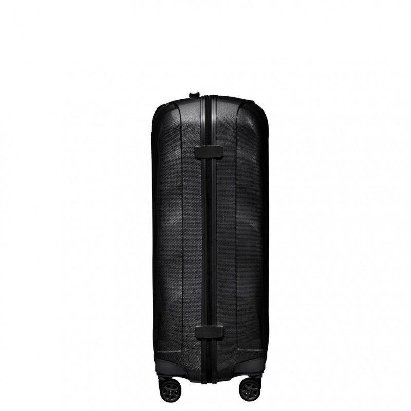 Black Samsonite C-Lite Large Spinner Hardside Luggage Checked Luggage | TKO254906