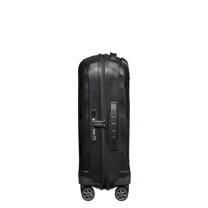 Black Samsonite C-Lite Spinner Hardside Luggage Carry On Luggage | KTC847352