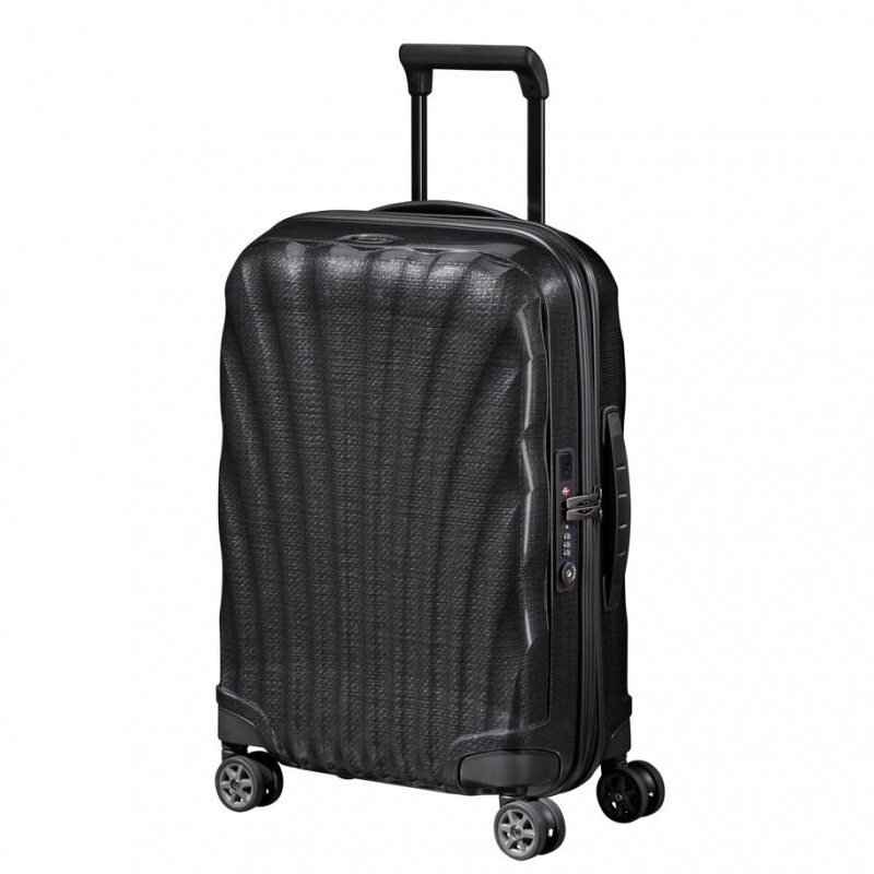 Black Samsonite C-Lite Spinner Hardside Luggage Carry On Luggage | KTC847352