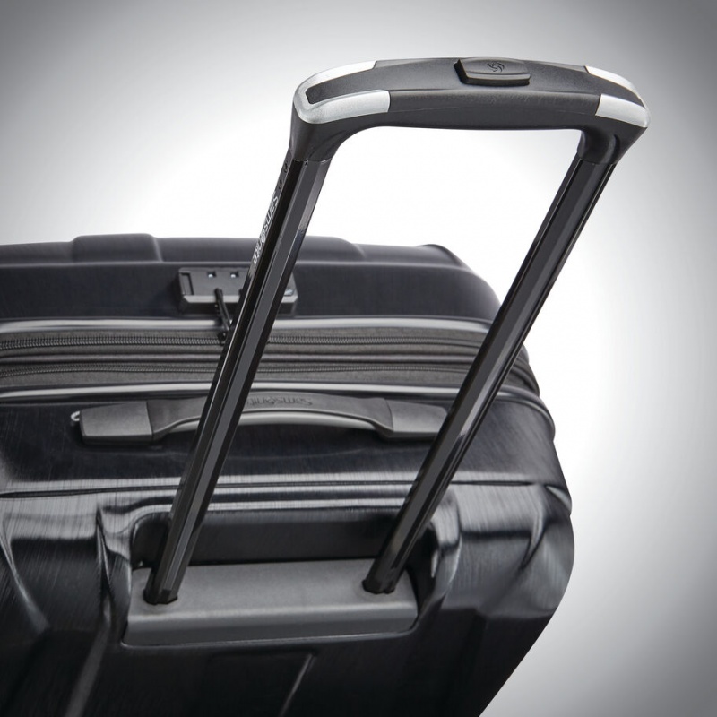 Black Samsonite Centric 2 Large Spinner Luggage Checked Luggage | EZS612539