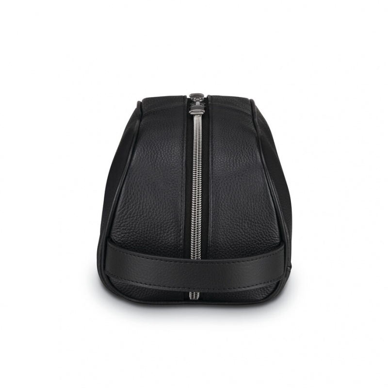 Black Samsonite Classic Leather Bags & Backpacks Travel Bags | EMR154768