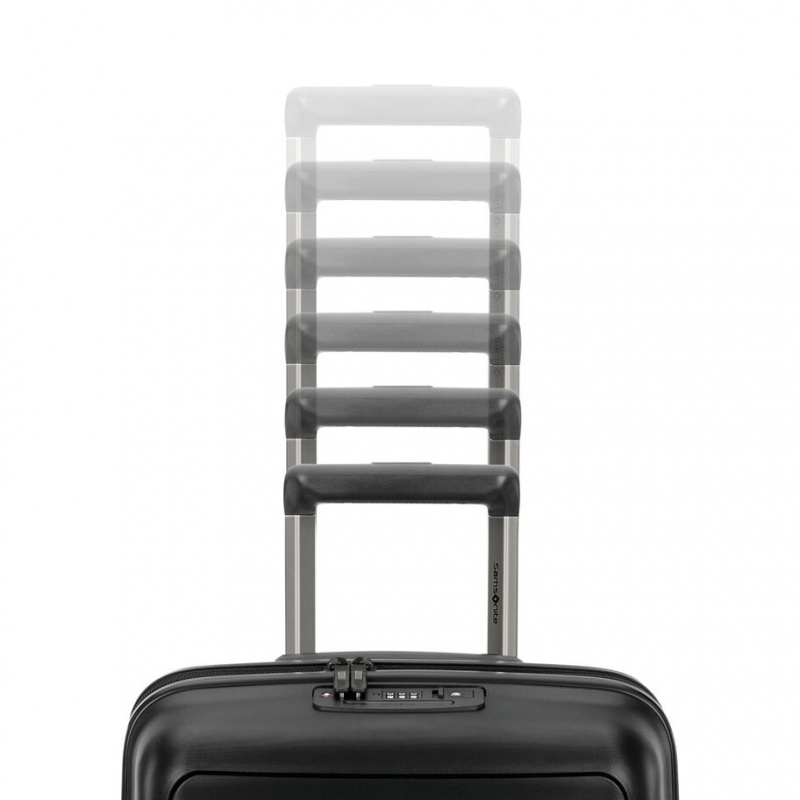 Black Samsonite Elevation & trade Plus Spinner Hardside Luggage Carry On Luggage | UCW405891