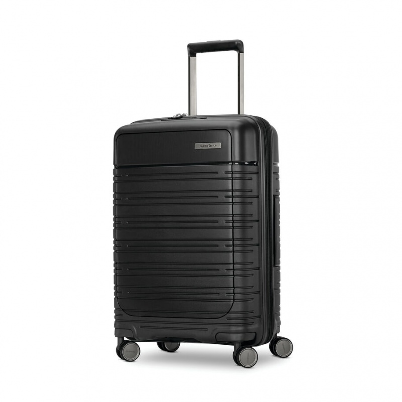 Black Samsonite Elevation & trade Plus Spinner Hardside Luggage Carry On Luggage | UCW405891