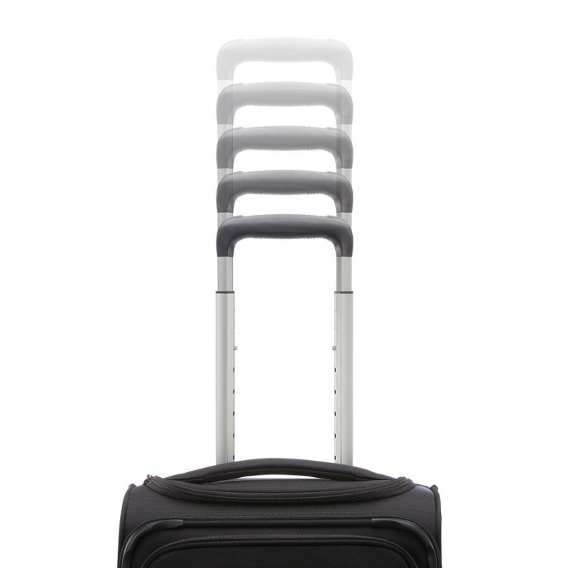 Black Samsonite Equilibrium 2 Piece Luggage Sets | WBI054216