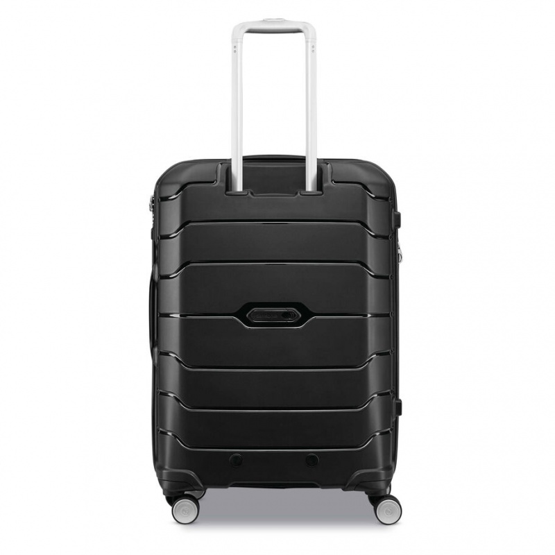 Black Samsonite Freeform Medium Spinner Hardside Luggage Checked Luggage | YMQ632495