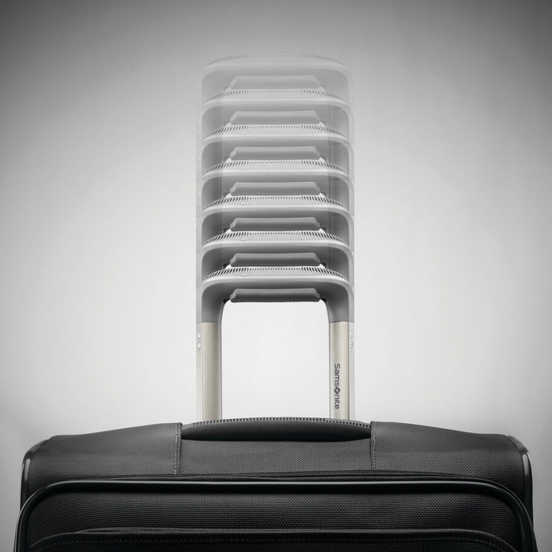 Black Samsonite Insignis 25 Expandable Spinner Luggage Checked Luggage | COE921085