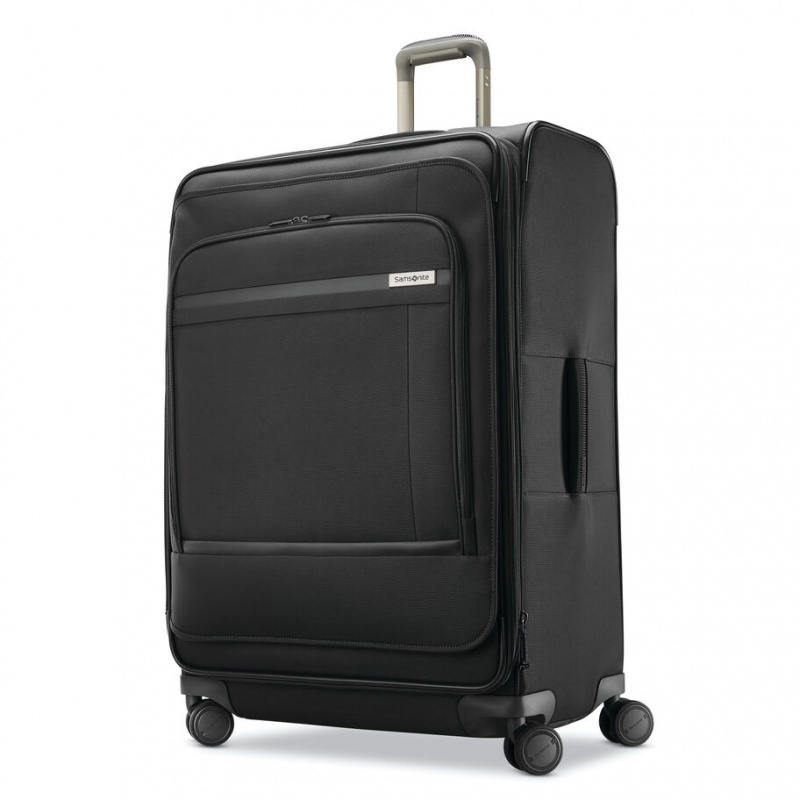 Black Samsonite Insignis 29\' Expandable Spinner Luggage Checked Luggage | WPX867321