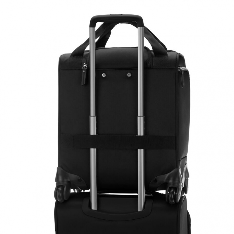 Black Samsonite Mobile Solution Everyday Underseater Luggage Carry On Luggage | IOQ372156