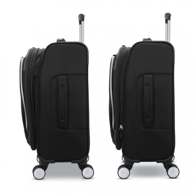 Black Samsonite Mobile Solution Everyday Spinner Luggage Carry On Luggage | CFN730516