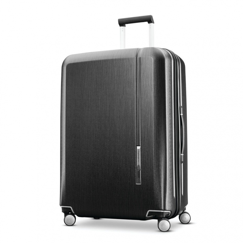 Black Samsonite Novaire 2 Piece Hardside Luggage Sets | DAU637092