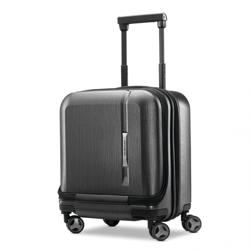 Black Samsonite Novaire Wheeled Underseater Luggage Carry On Luggage | DQG839065