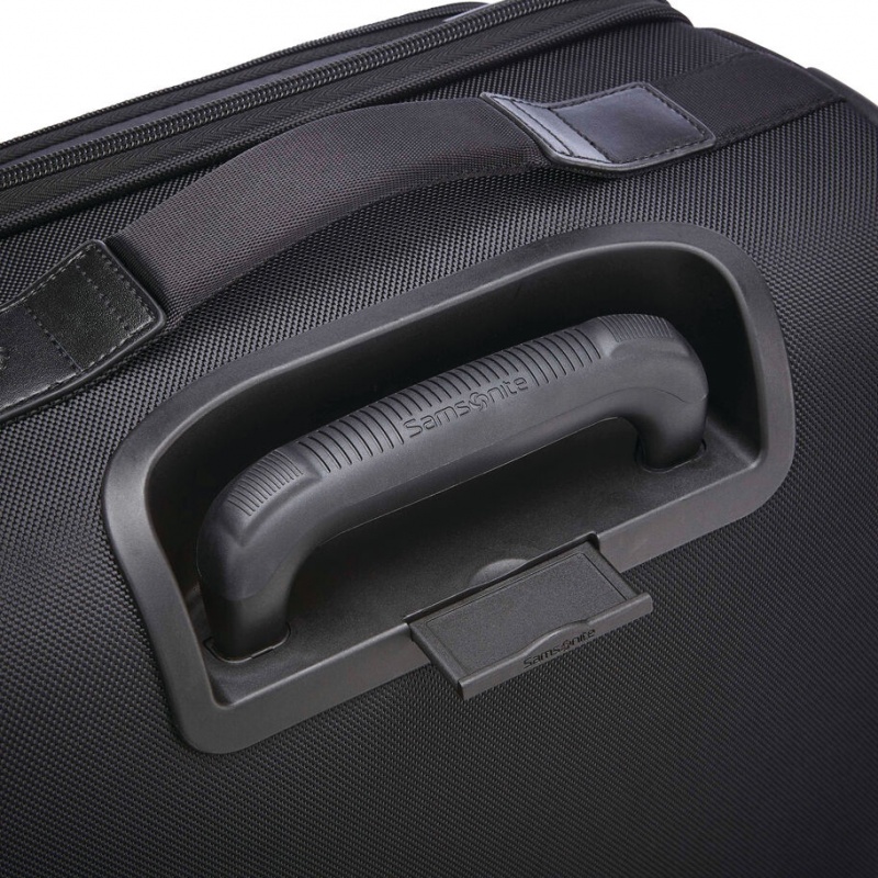 Black Samsonite NuRoad Spinner Spinner Luggage Carry On Luggage | VOY951720