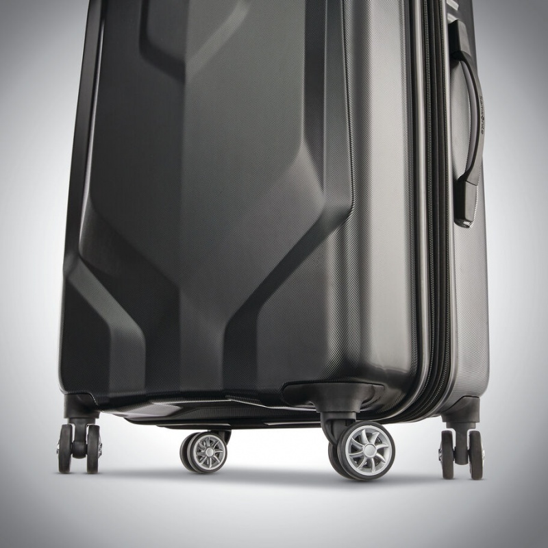 Black Samsonite Opto PC 2 Spinner Medium Luggage Checked Luggage | YUL192476