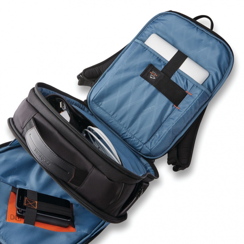 Black Samsonite Pro Slim Bags & Backpacks Backpacks | CVE182693