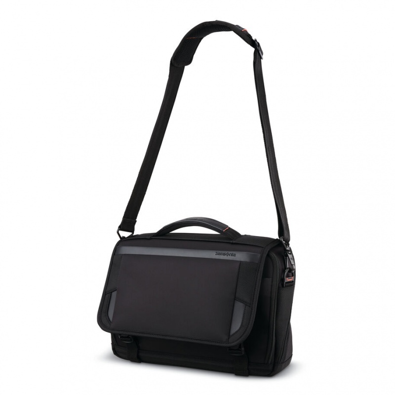 Black Samsonite Pro Slim Messenger 13